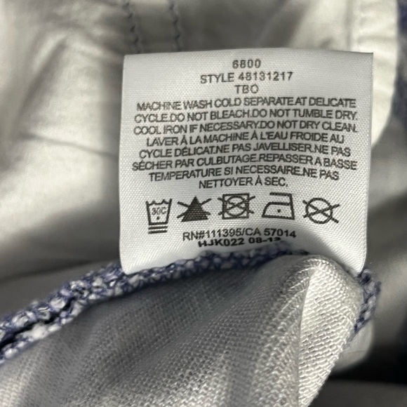 TORY BURCH Super Skinny Jeans with Purple Floral Pattern Womens size 28 denim - Picture 13 of 16